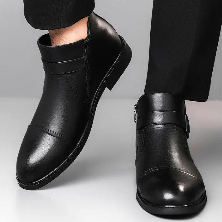 Charles Leather Chelsea Boots