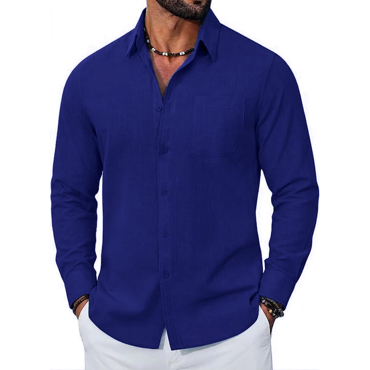 Monaco Linen Pocket Shirt