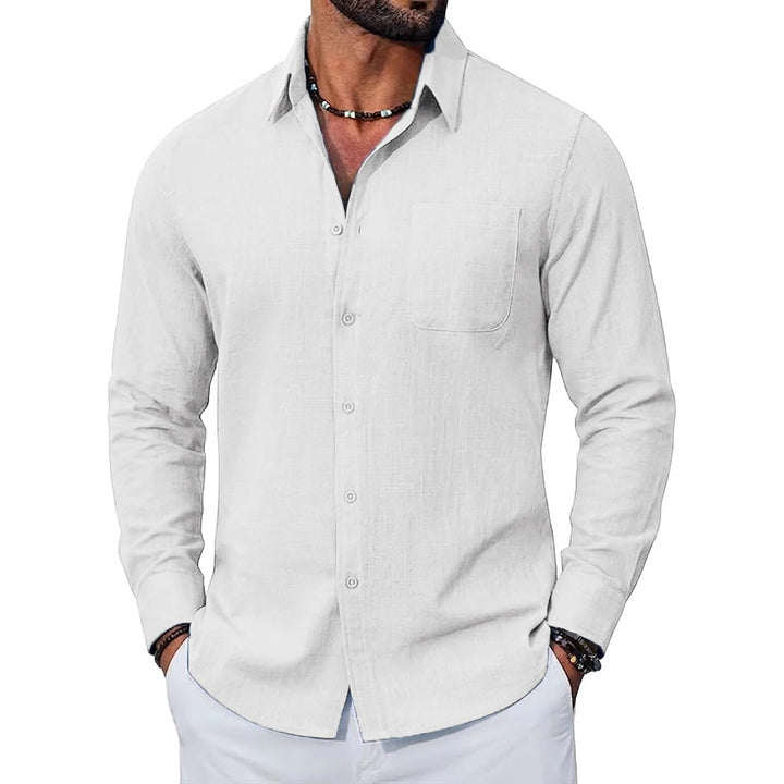 Monaco Linen Pocket Shirt