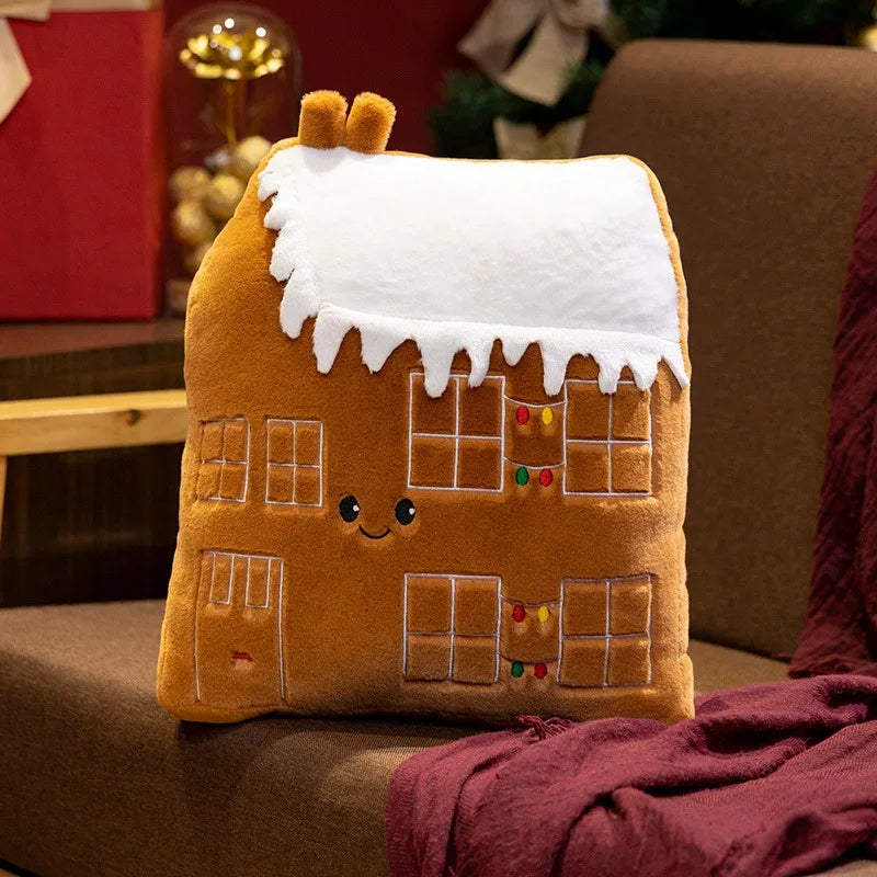 Santa Friends Plush Pillow