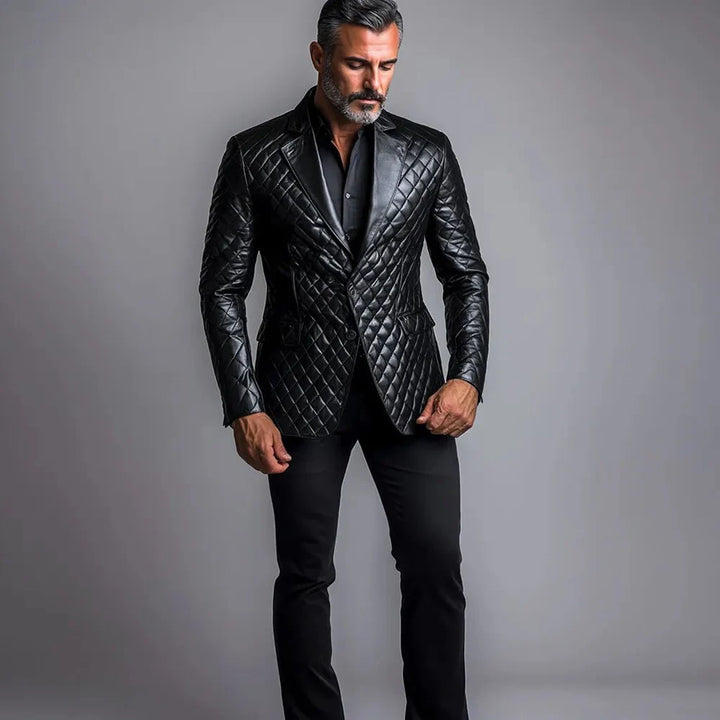 Morpheus Leather Blazer