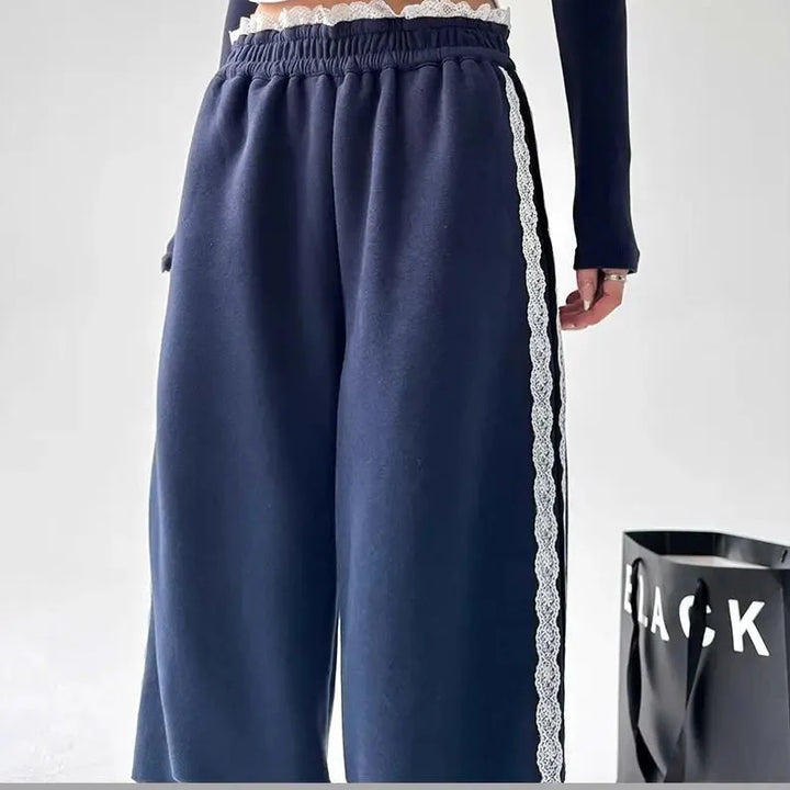 Nadia Relaxed Lace Pants