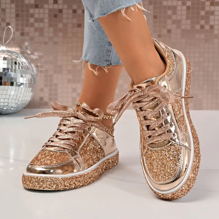 Stella Glitter Lace Sneakers