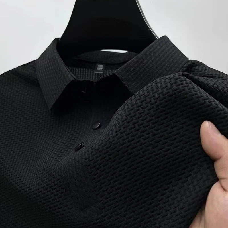 Colton Waffle Polo Tshirt