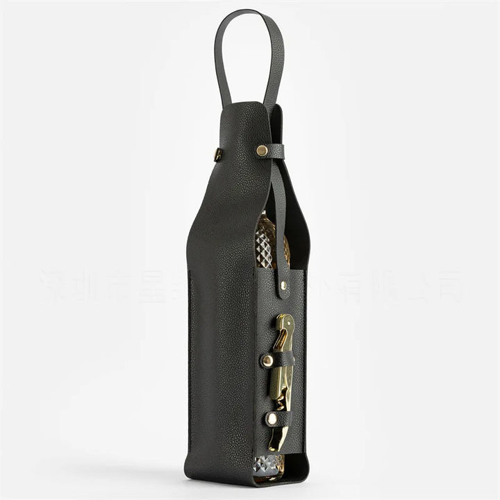 Vintis Leather Bottle Carrier