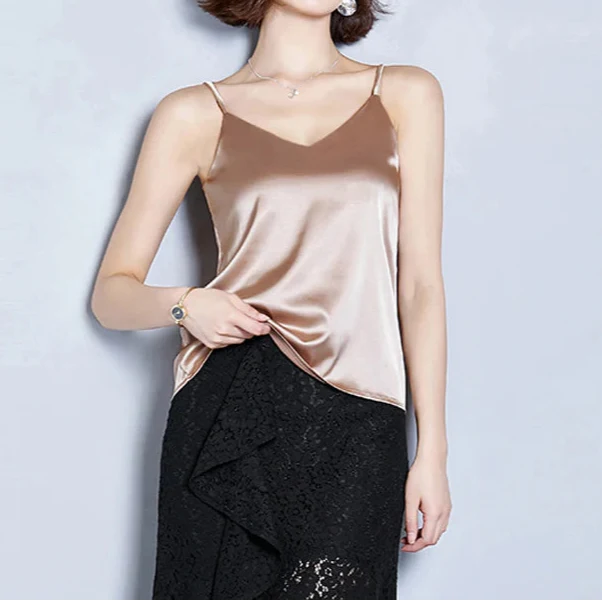 Isleen Satin Silk Top