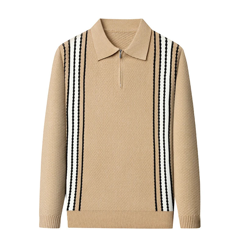 Verrando Zip Polo Sweater