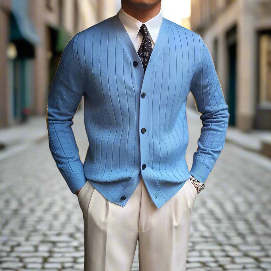 Bruce Tailored Knit Cardigan