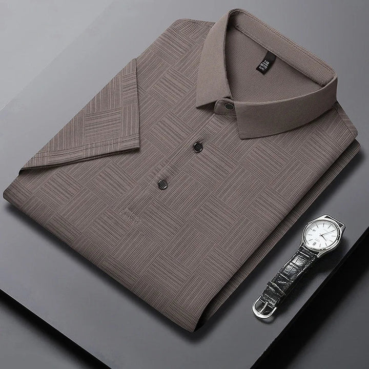 Elvan Check Polo Shirt