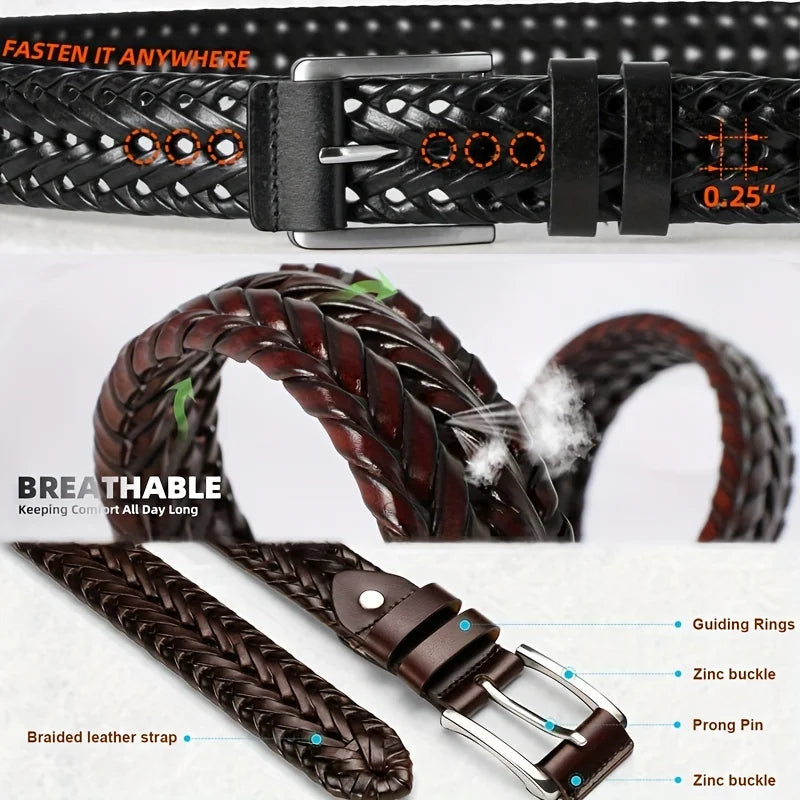 Vanguard Braided Leather Set