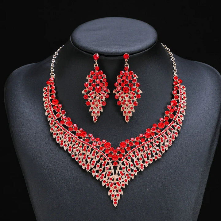 Scarlette Ruby Necklace Set
