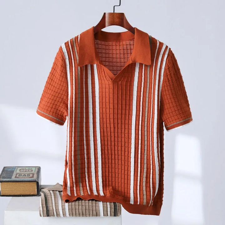 Elsworth Waffle Polo Shirt