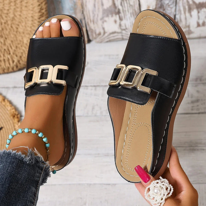 Emma Buckle Sandals