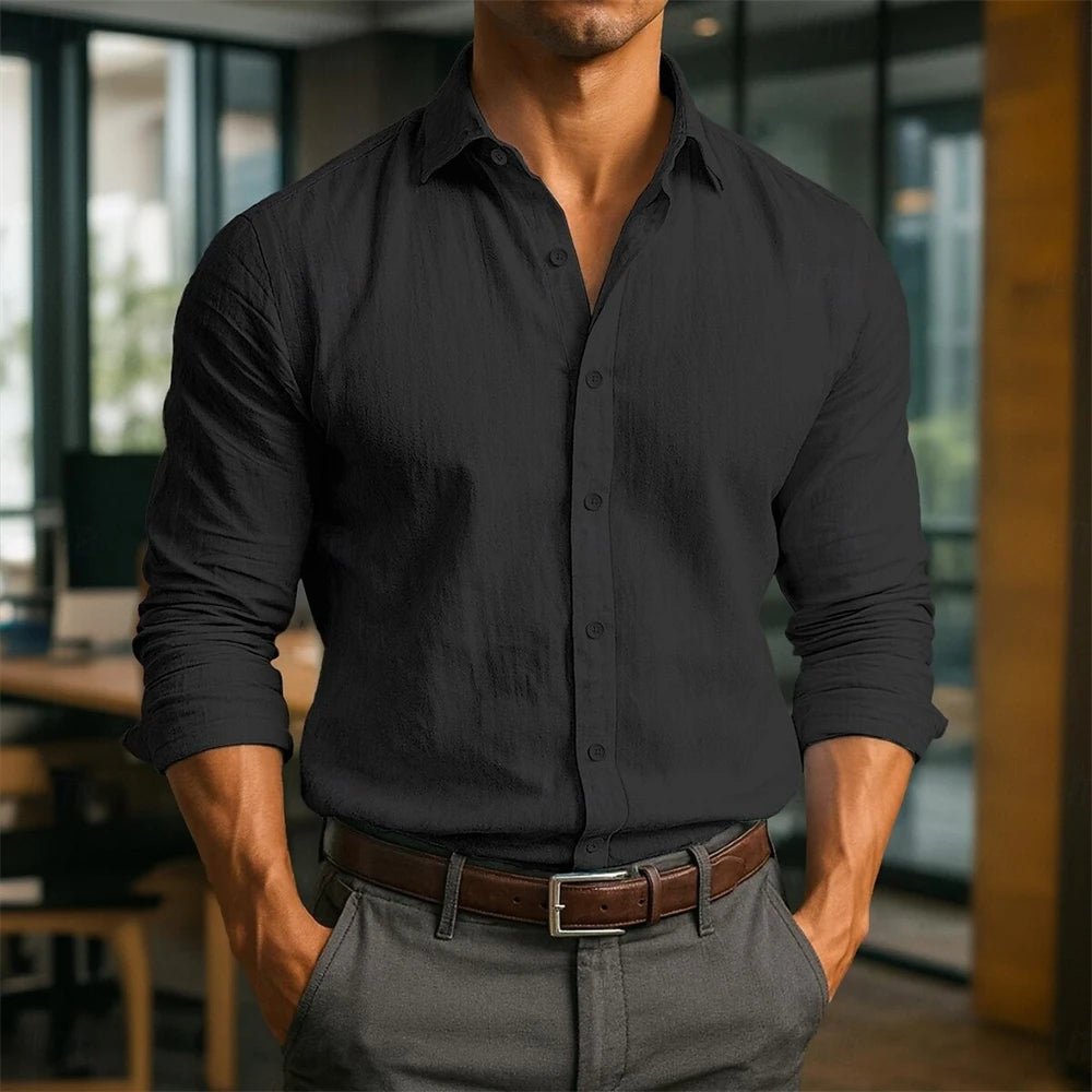 Portenzo Linen Fit Shirt