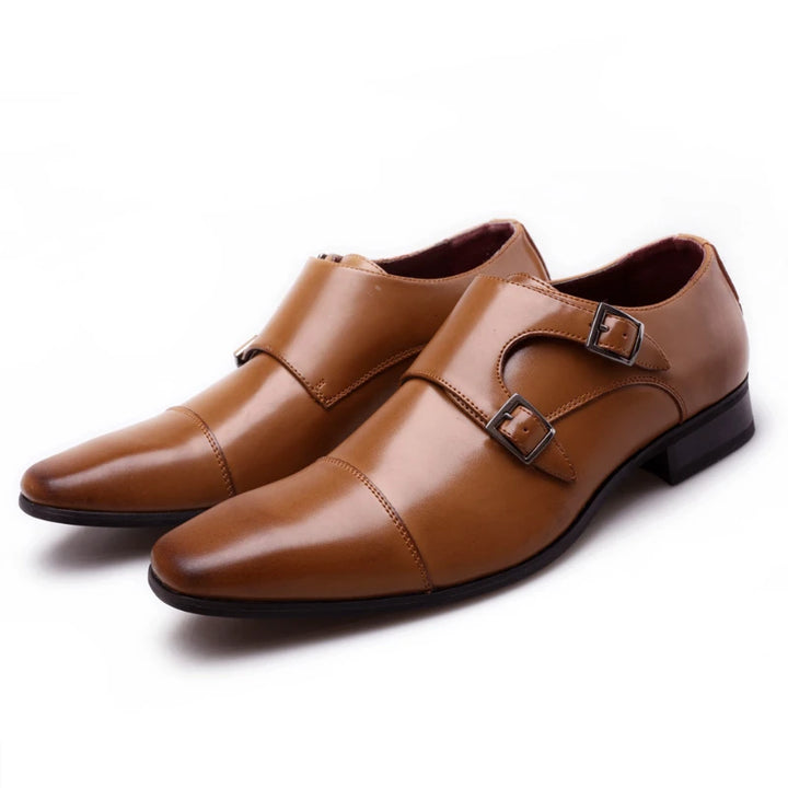 Branton Leather Buckle Shoes