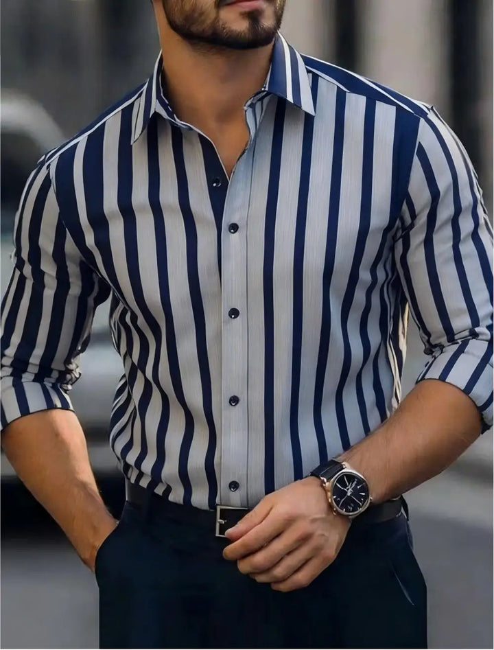 Giovanni Stripe Formal Shirt