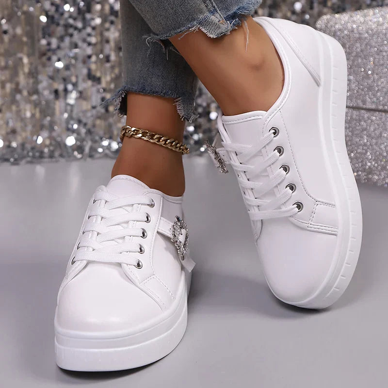 Tessa Jewel Lace Sneakers