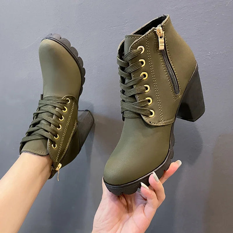 Camille Laurent Heeled Booties