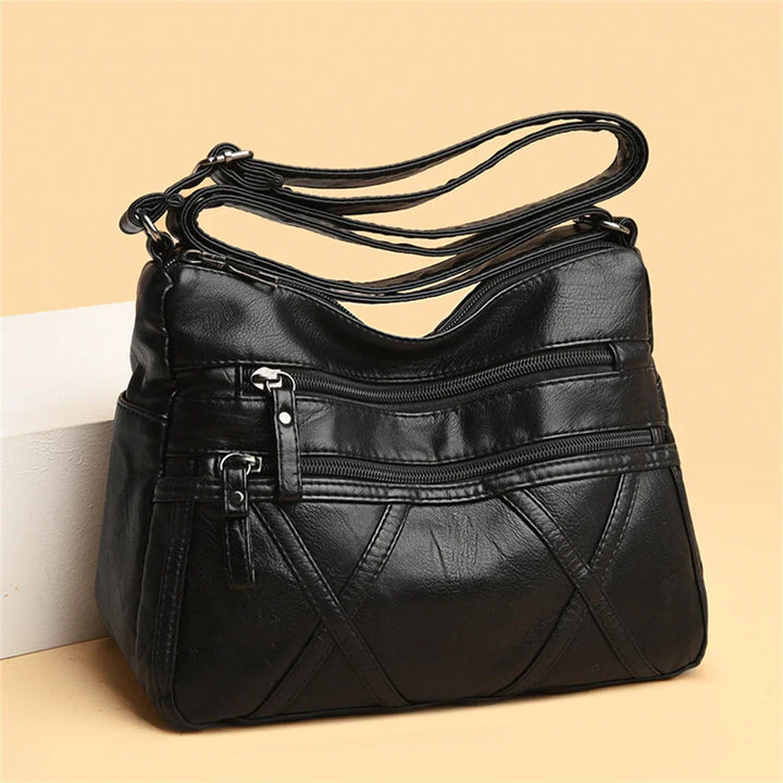 Carmela Multi-Pocket Shoulder Bag