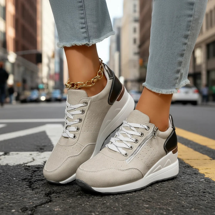 Elise Zip Street Sneakers