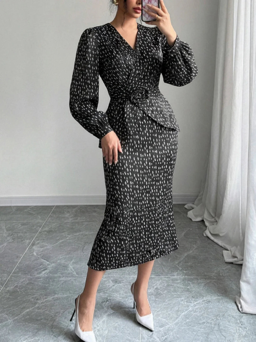 Brielle Polkadot Dress