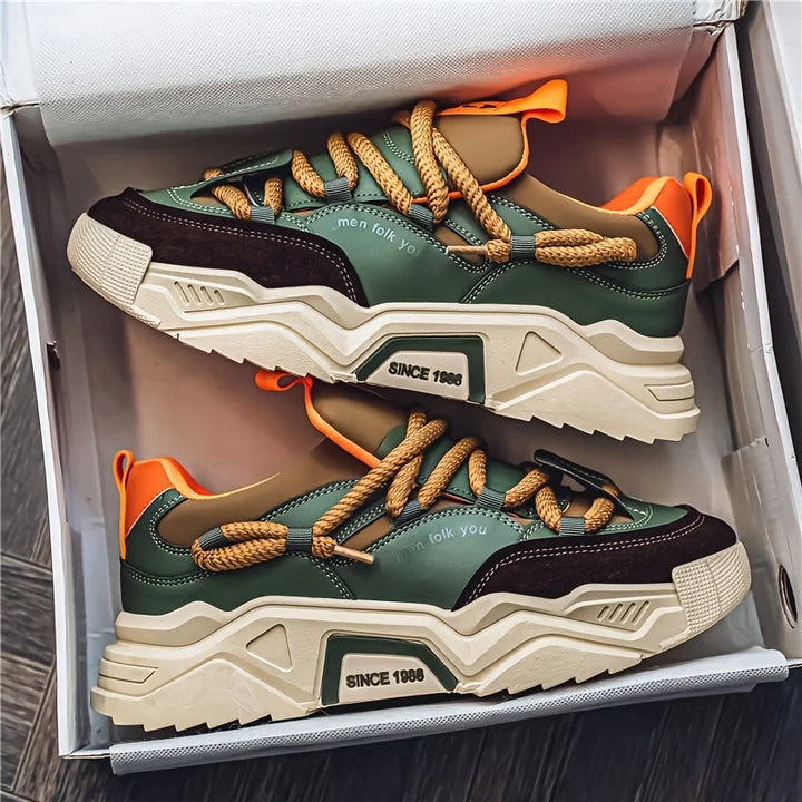 Calden Mesh Overlay Sneakers