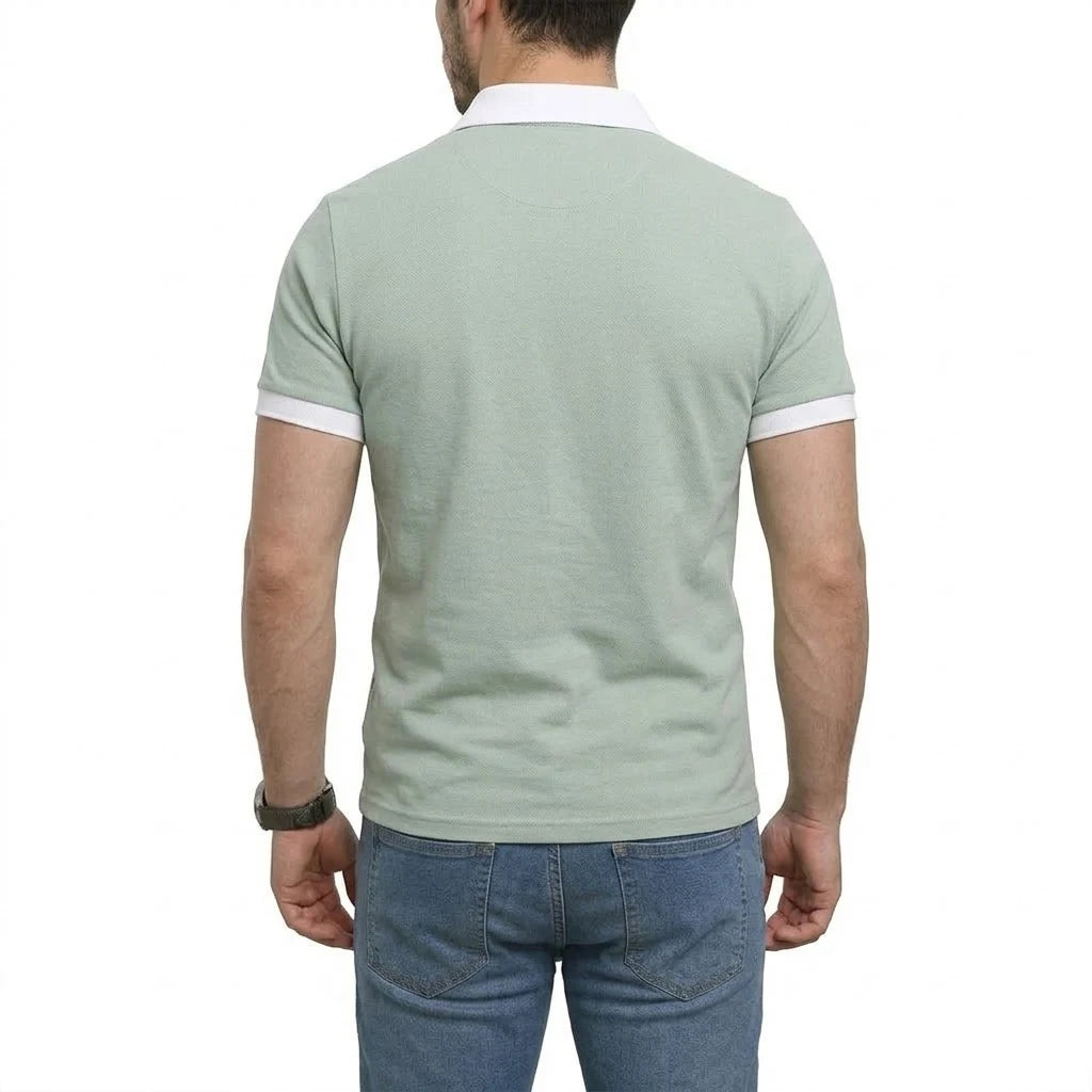 Costa Contrast Polo Shirt