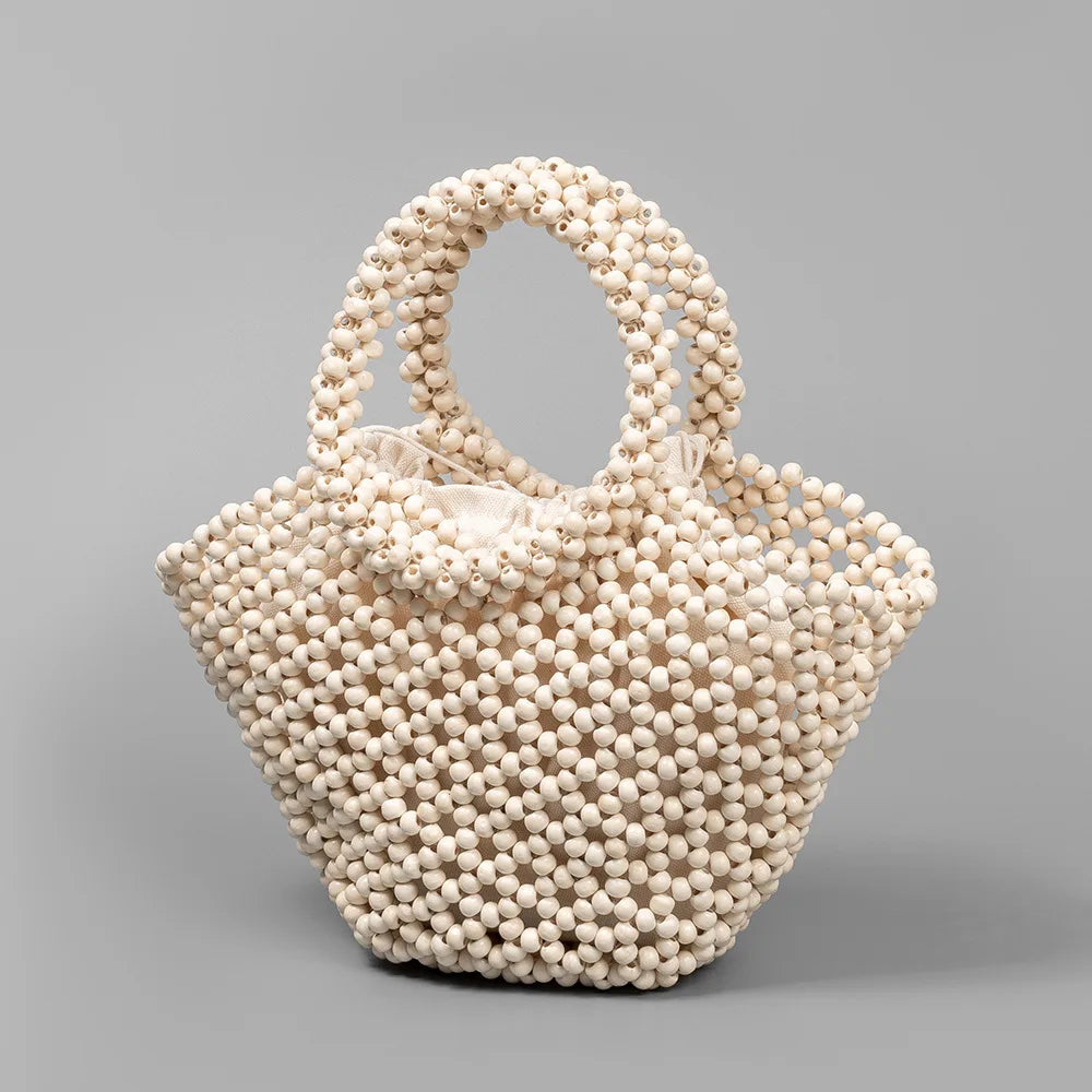 Willa Bead Weave Handbag