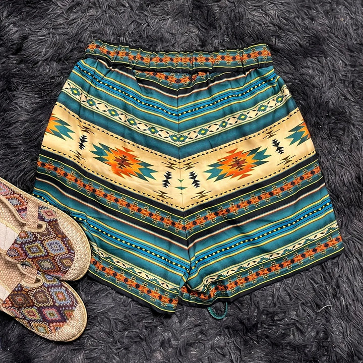 Zantara Cotton Tribal Shorts