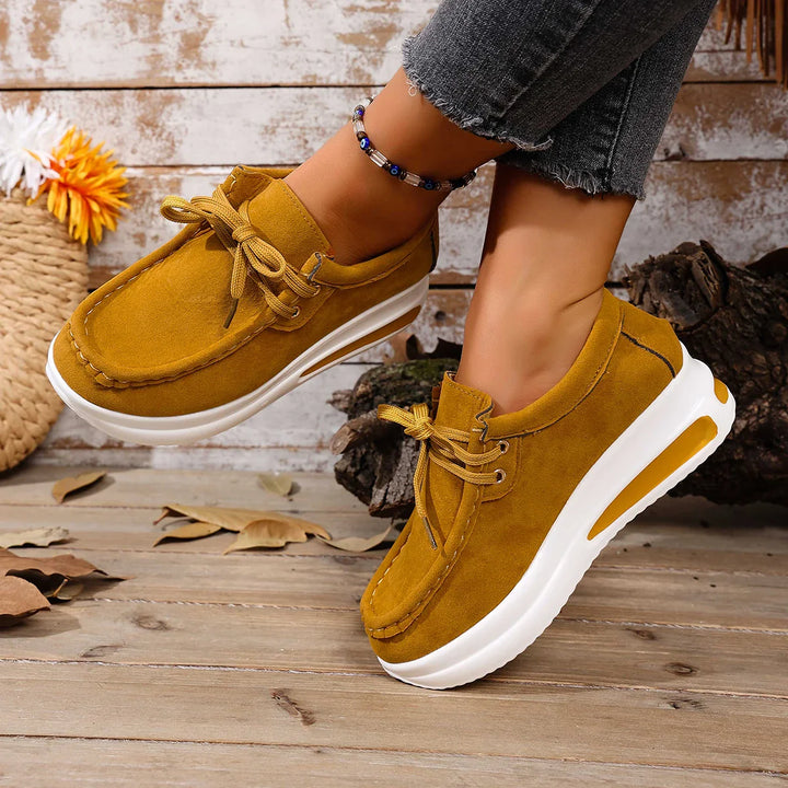 Livia  Suede platform Sneakers
