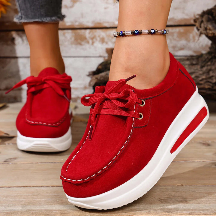 Livia  Suede platform Sneakers