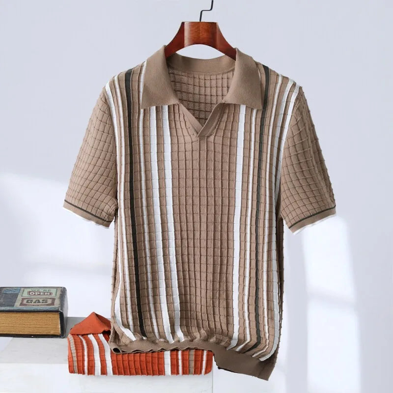 Elsworth Waffle Polo Shirt