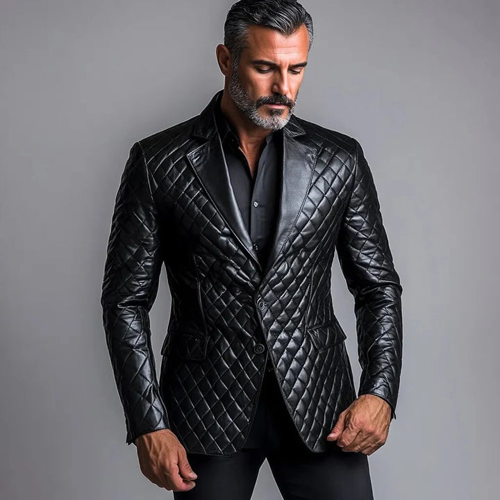 Morpheus Leather Blazer