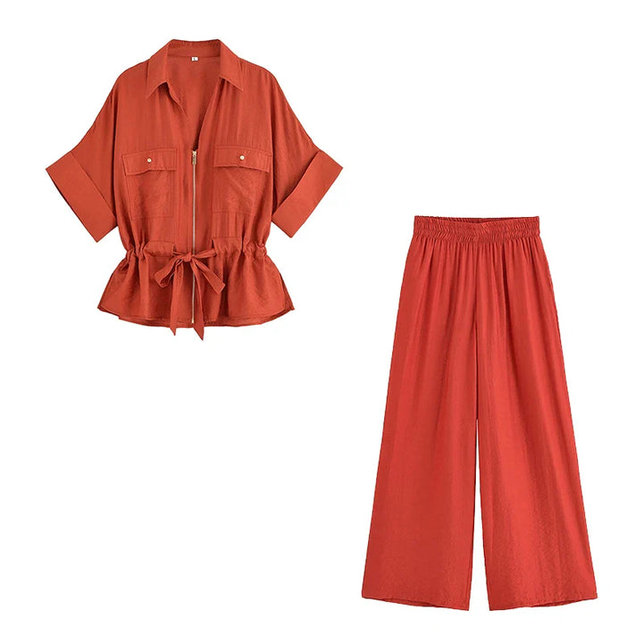 Isabella Casual Linen Set