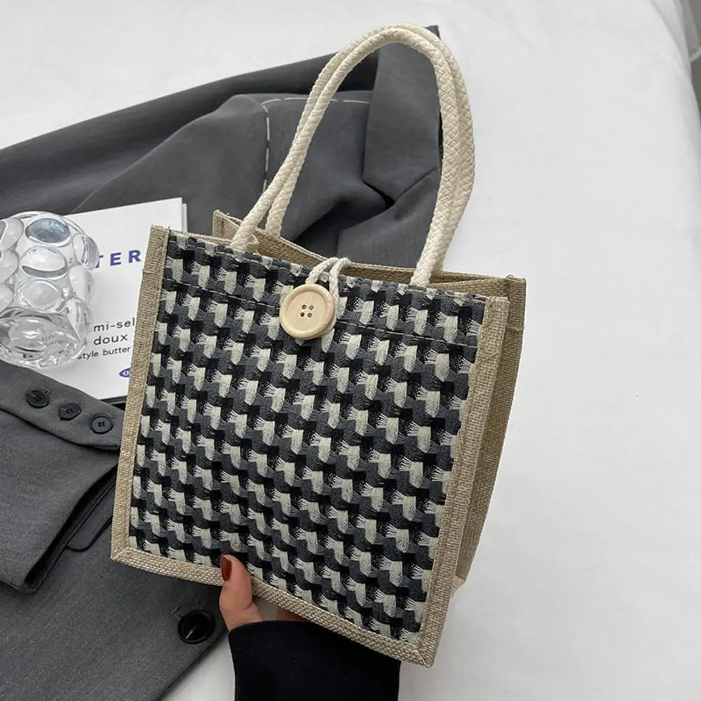 Bianca Patterned Tote Bag