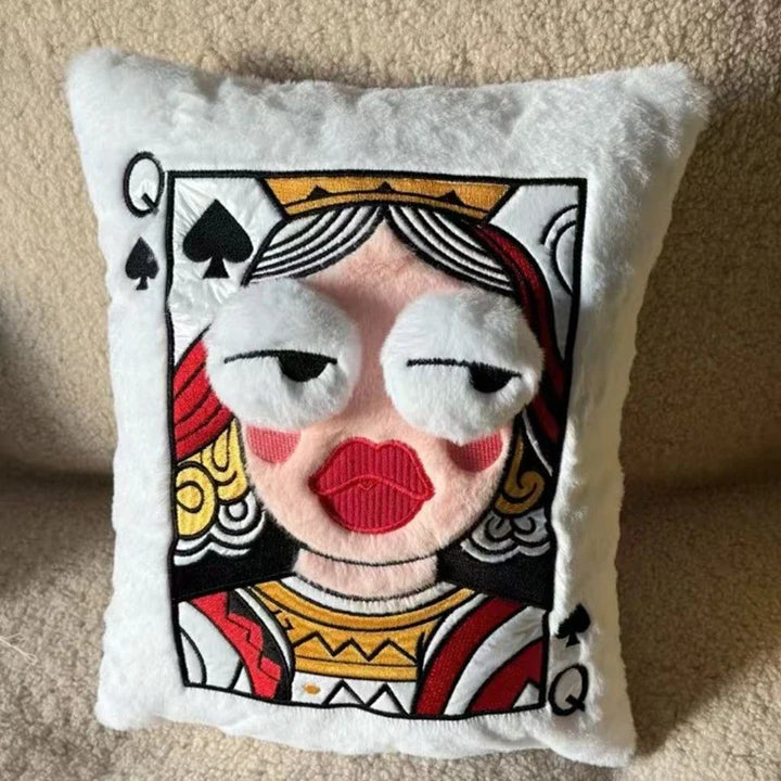 Poker Plush Pillow Cushion