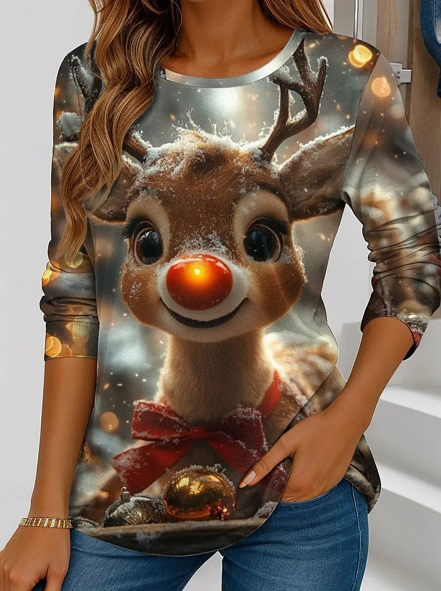 Elowen Reindeer Sweatshirt