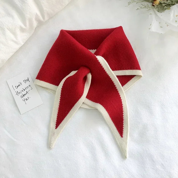 Clara Cashmere Knit Scarf