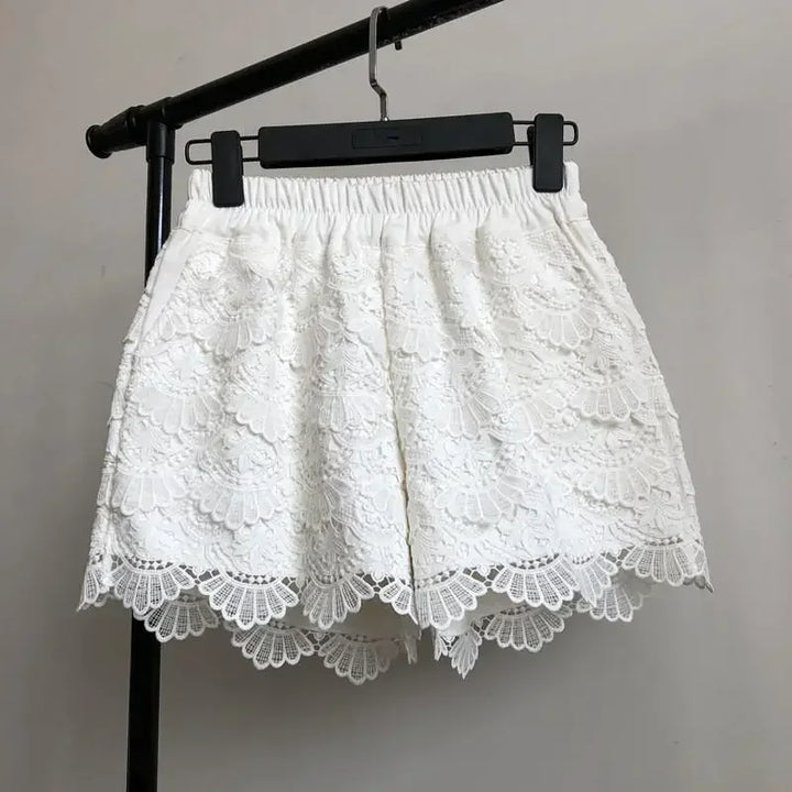 Coralie Floral Lace Shorts