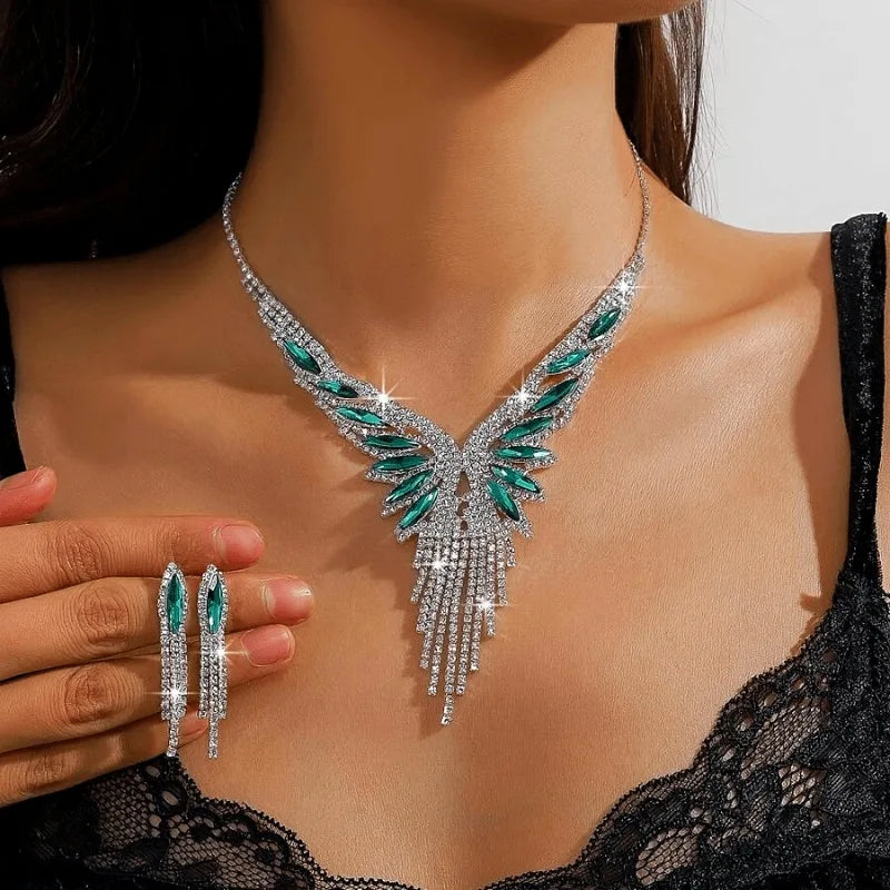 Valerine Designer Emerald Necklace