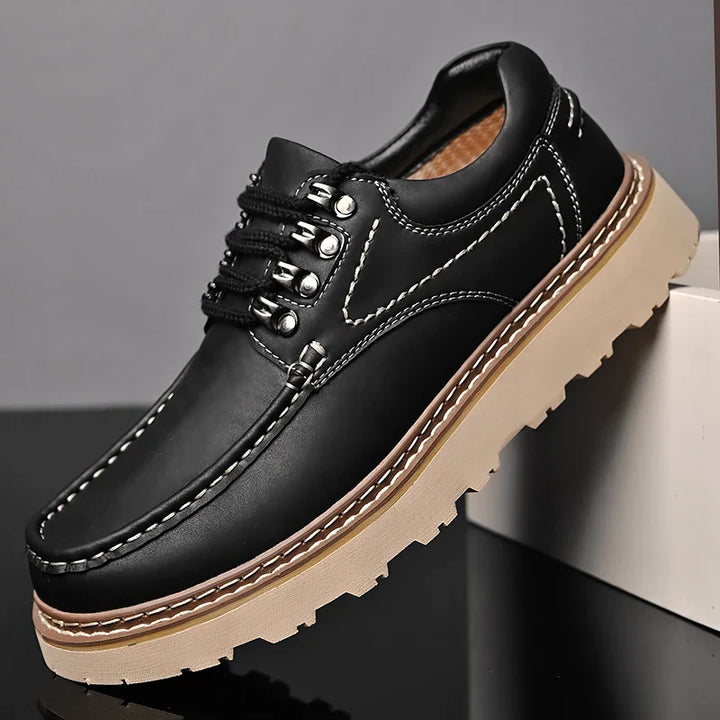 Caleb Hartley Leather Sneakers