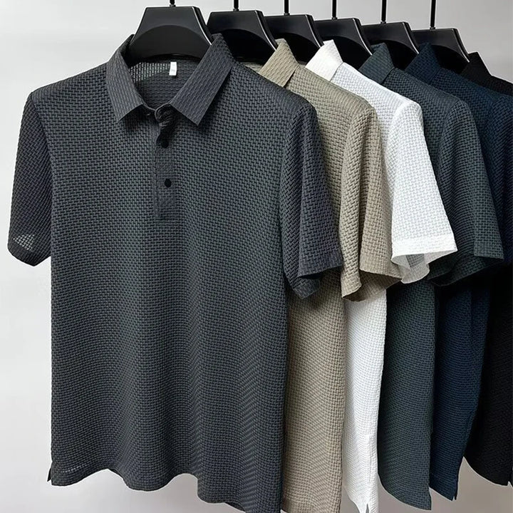 Colton Waffle Polo Tshirt