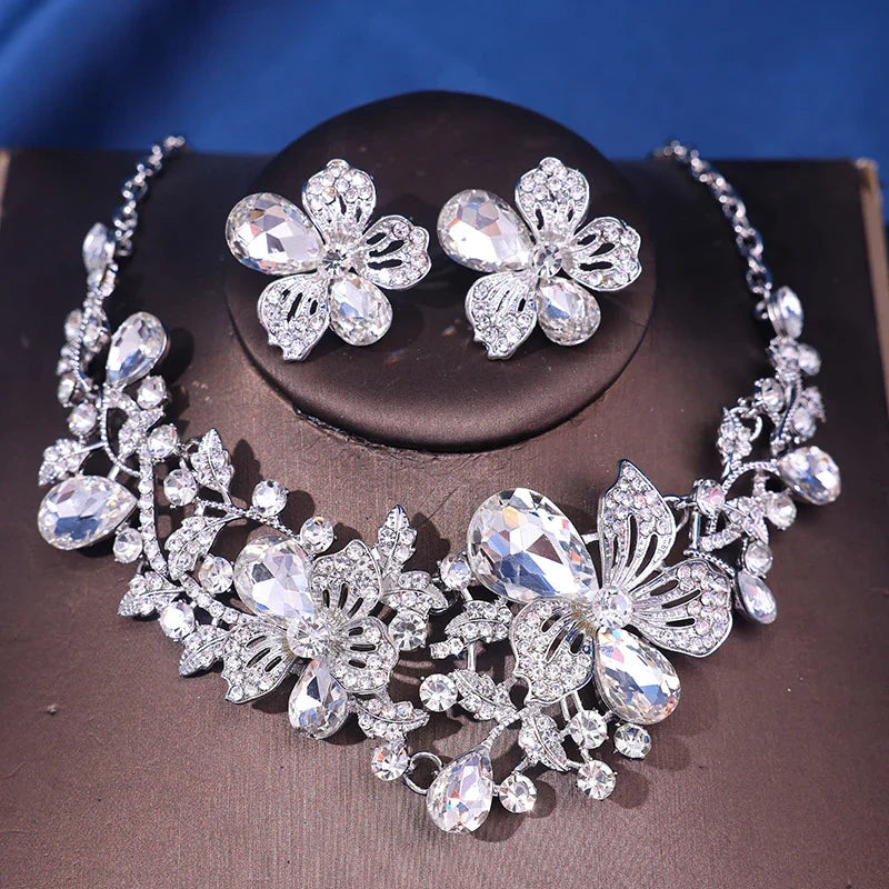 Celestia Floral Gem Necklace