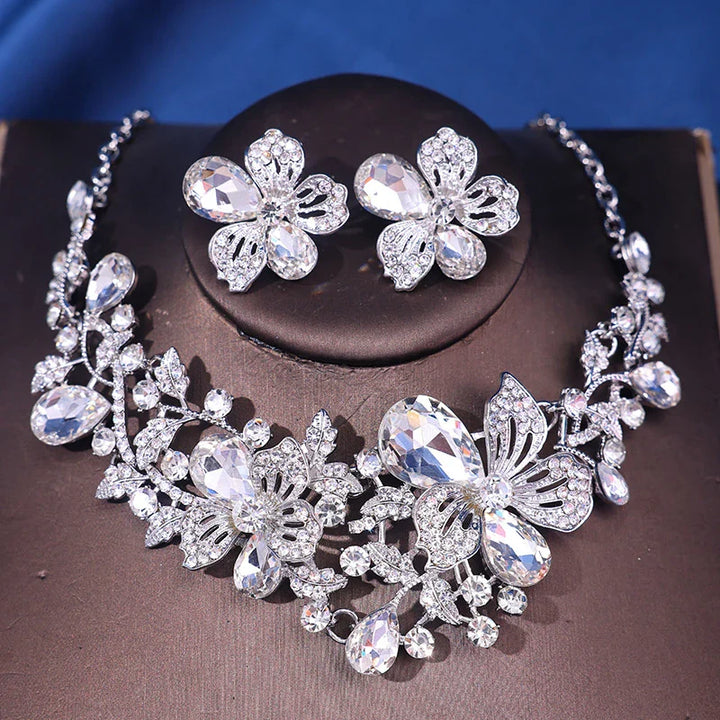 Celestia Floral Gem Necklace