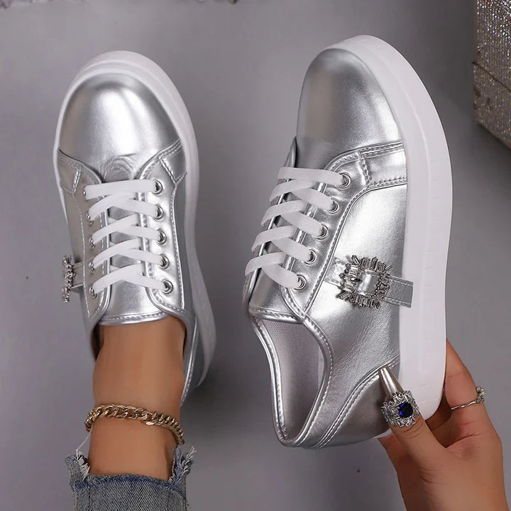 Tessa Jewel Lace Sneakers
