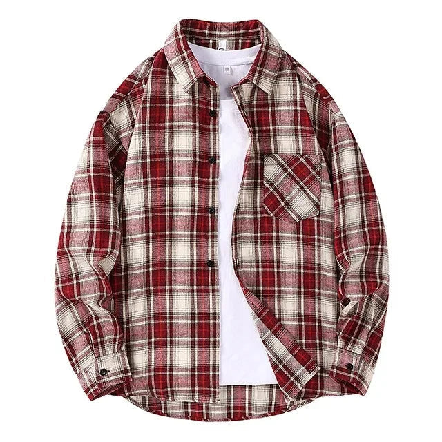 Callen Cotton Plaid Shirt