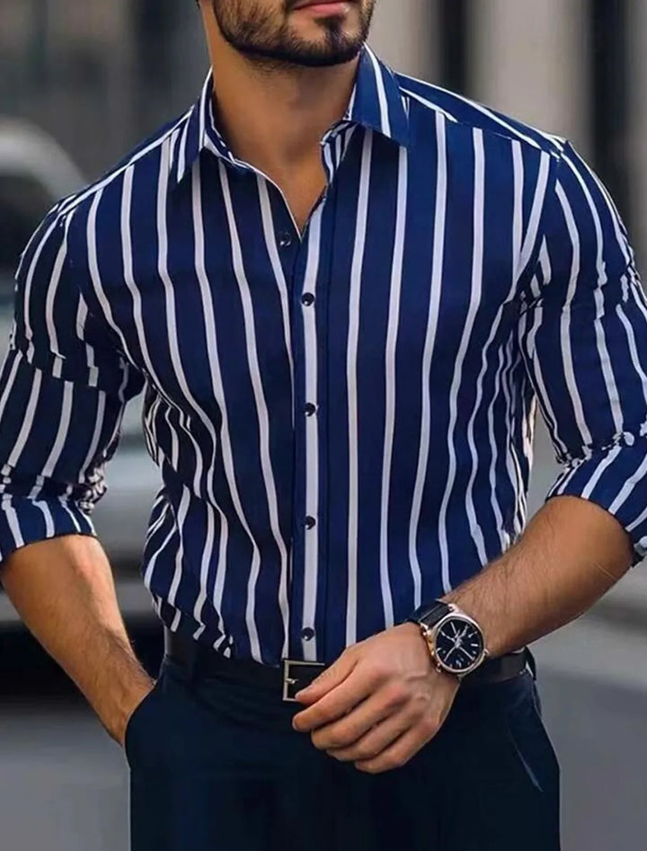 Giovanni Stripe Formal Shirt