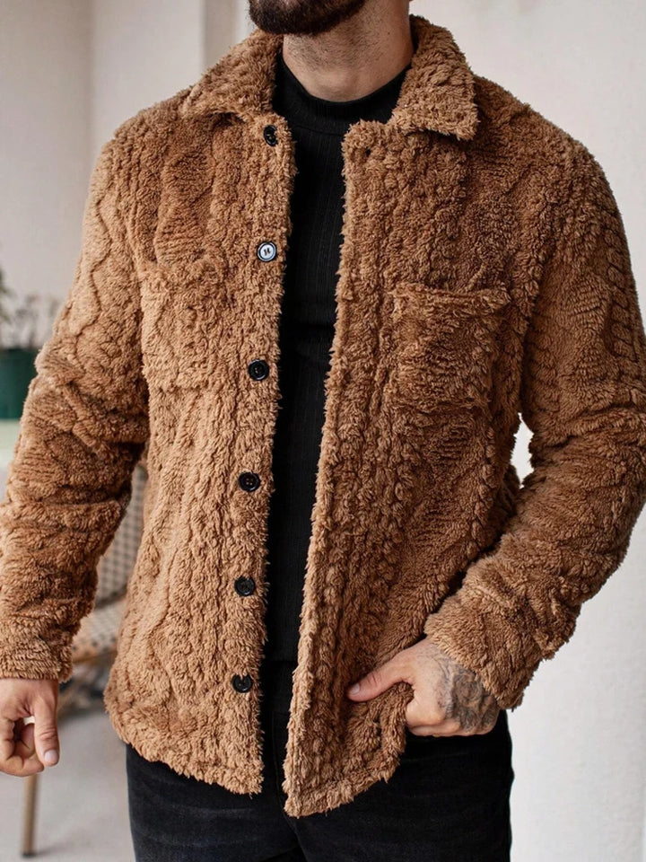 Apollo Waffle Fleece Shacket