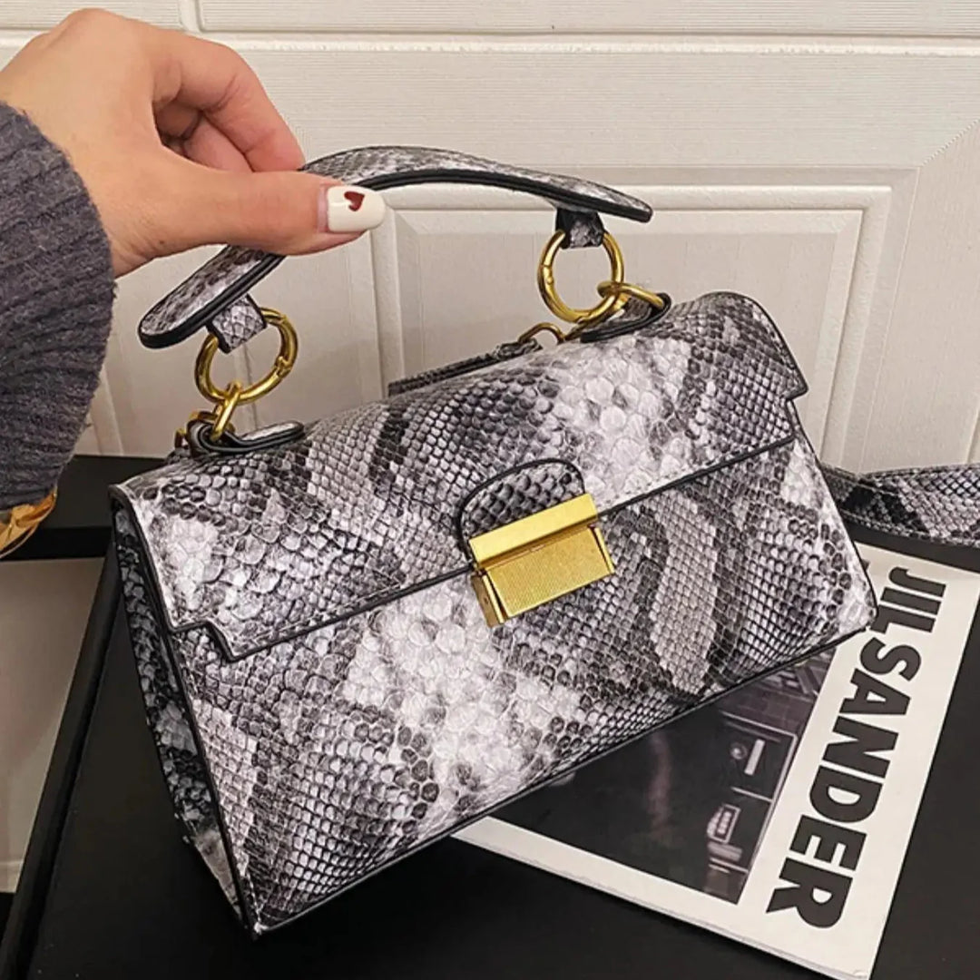 Lorvira Embossed Handbag