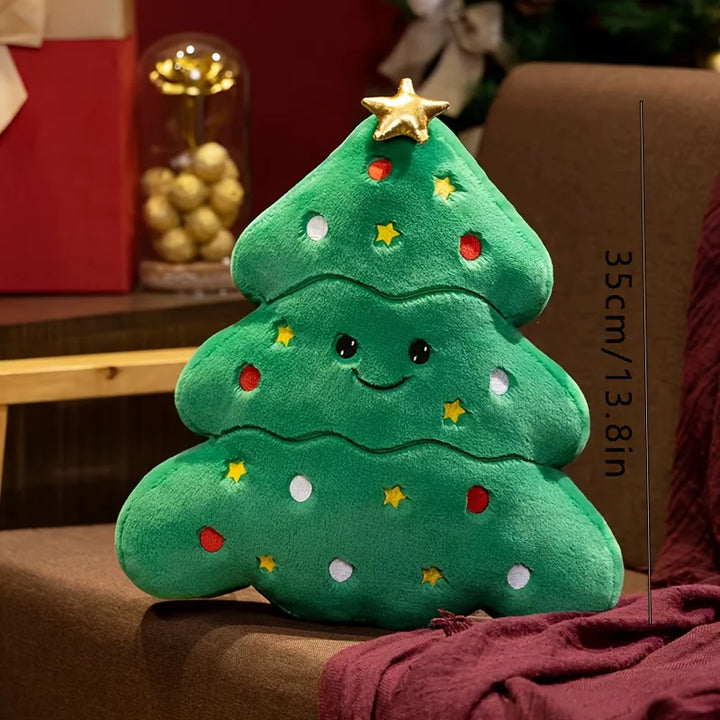 Santa Friends Plush Pillow